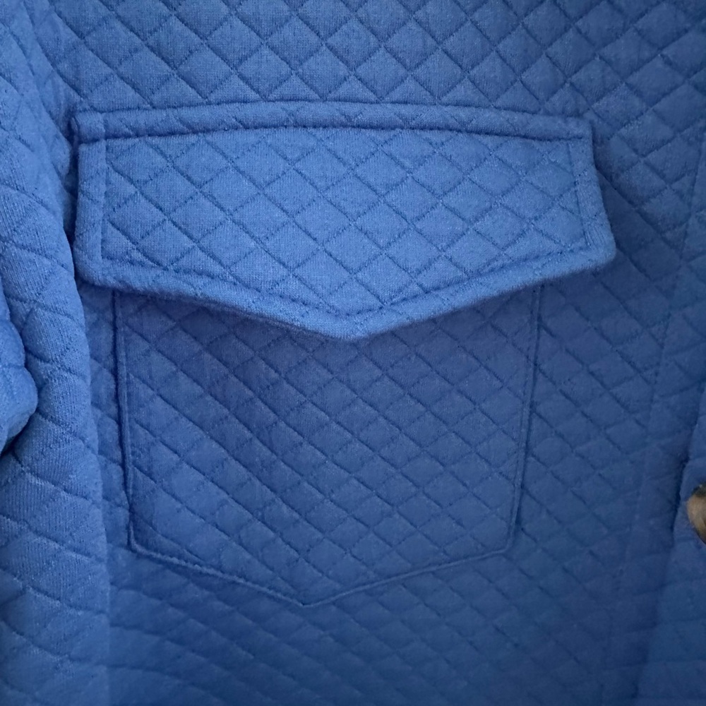 Oversized Blue Shacket - Picture 5 of 6